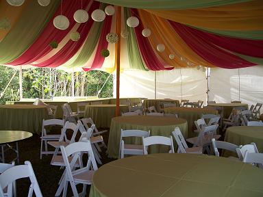 tent decorating ideas